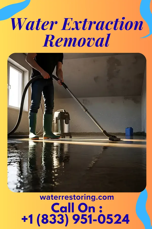 Water Extraction Removal in Middlesex, NC